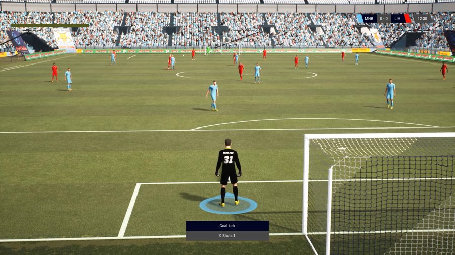 Active Soccer 3 screenshot: Goal Kick